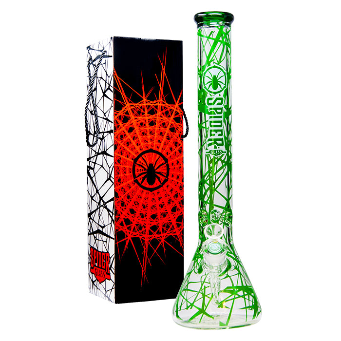 Spider Glass 18 Inch Bong