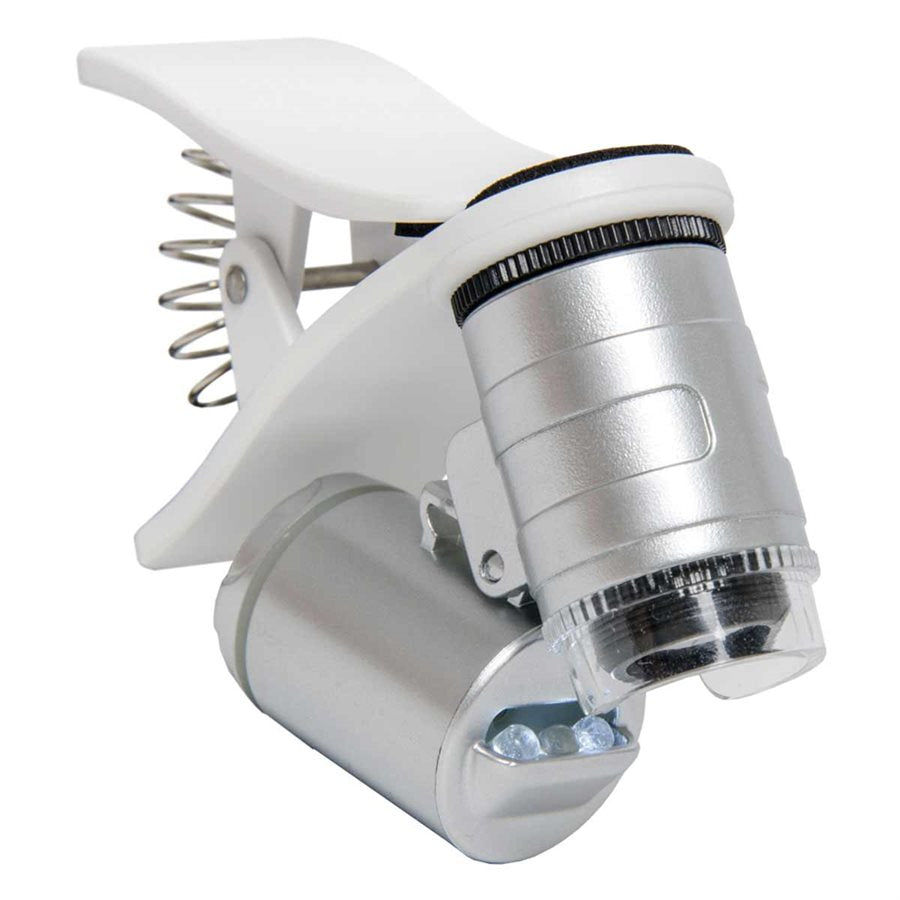 Active Eye Universal Phone Microscope 60x w / Clamp