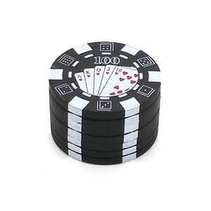 3 Stage Poker Chip Grinder - Red/Green/Black