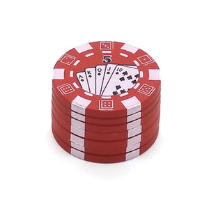 3 Stage Poker Chip Grinder - Red/Green/Black